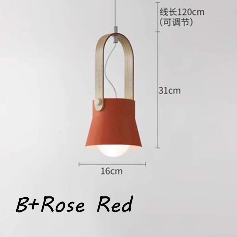 Modern Iron Macaron Pendant Lights Nordic loft Restaurant Bar Pendant Lamp Home Decor Kitchen Fixtures Hanging Lights Luminaires