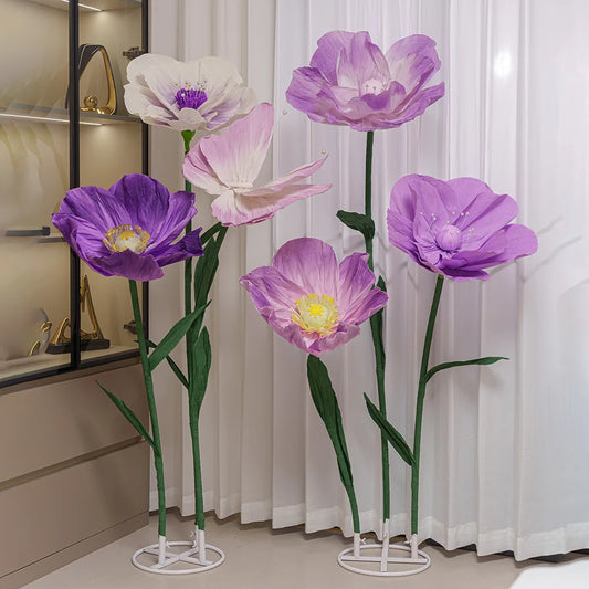 Wedding Decoration Artificial Flowers Butterfly Wedding Road Lead Flower Home Decor Mariage Window Dispaly Garden Decorations