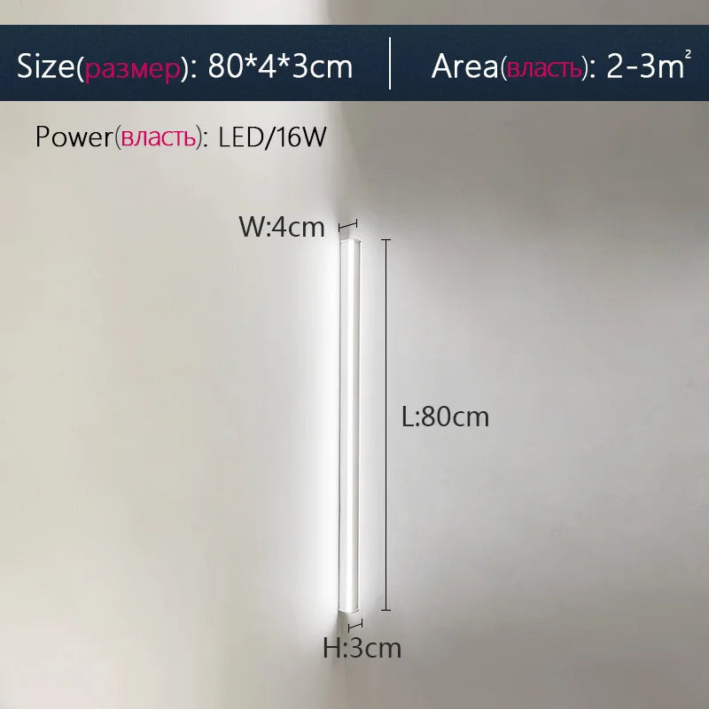 wall lamps waterproof yard fence balcony light garden light outdoor light gate led strip light home decor