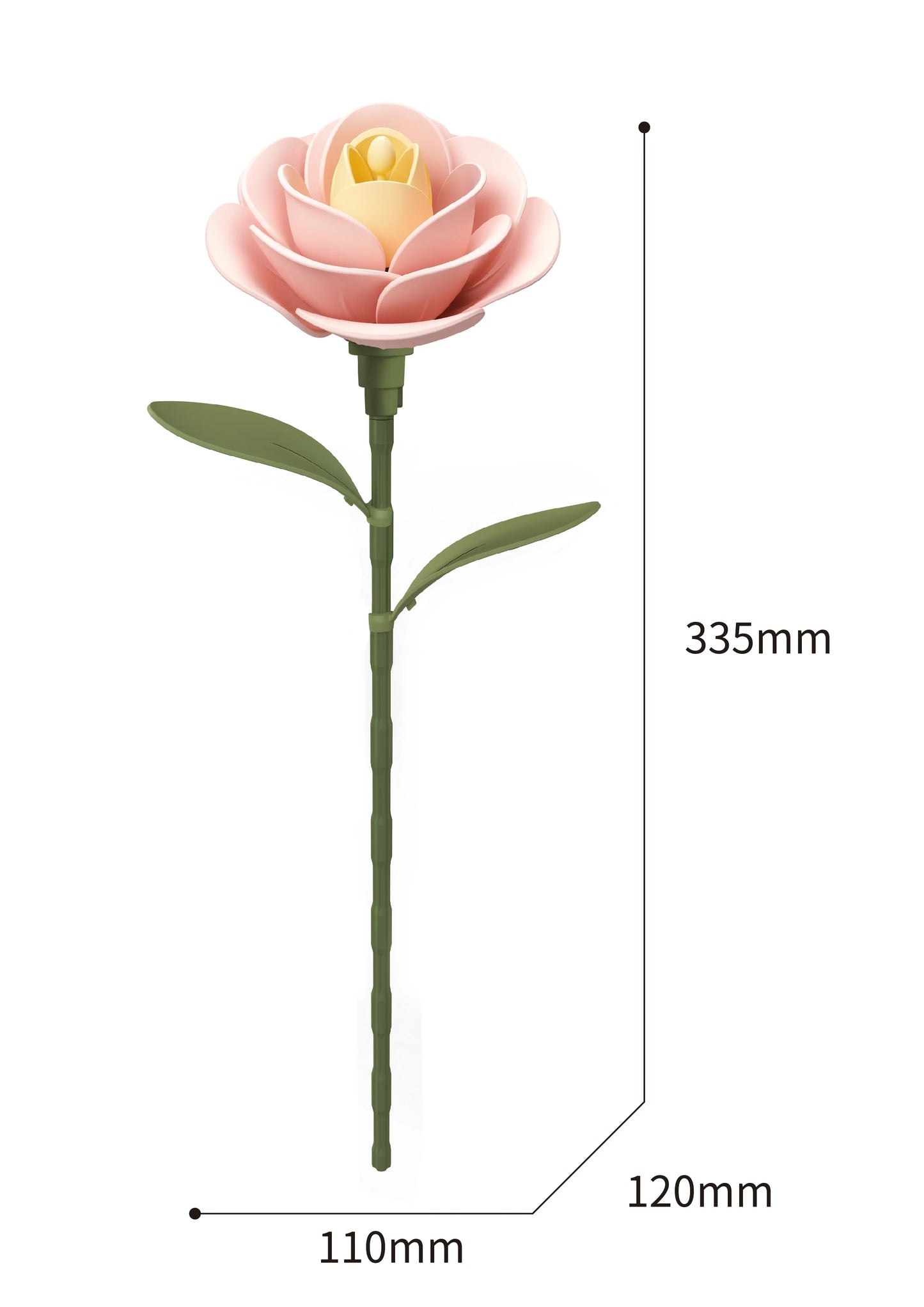 Rolife 3D Puzzle Flowers Wooden Model Kits Home Decor Accessories Living Room Gifts  on Valentine's Day Flower for Women