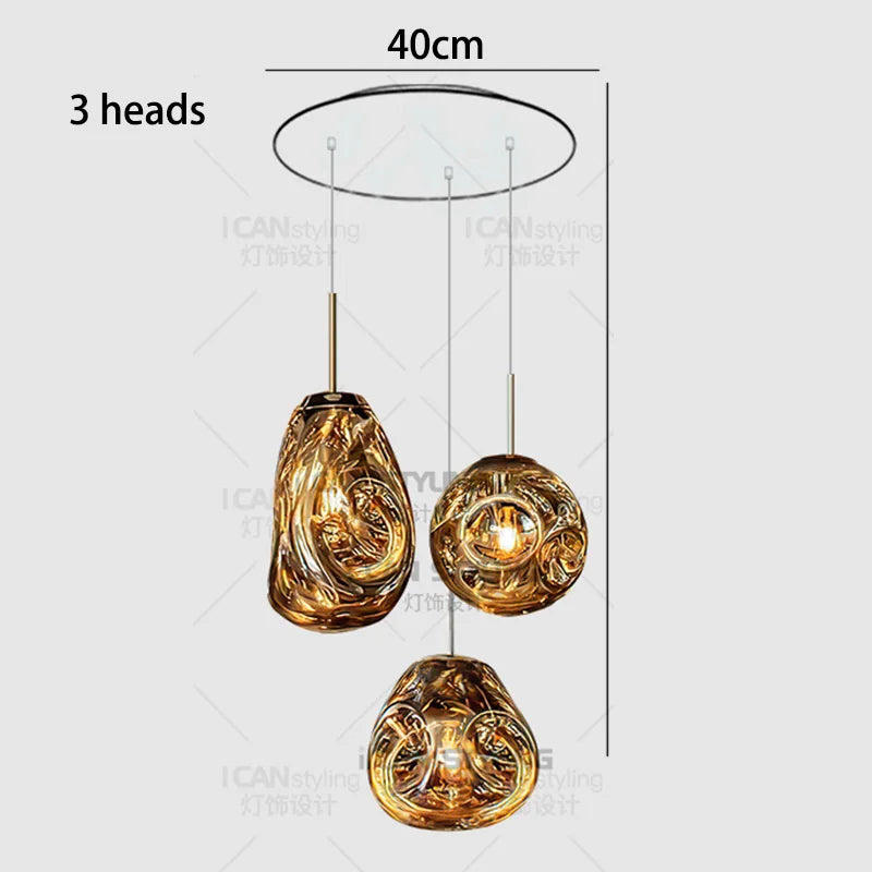 Modern home decor led lights pendant light lamps for living room Chandeliers for dining room hanging light indoor lighting
