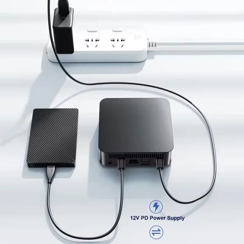 2026 Mini PC Intel N150 Portable Computer Gaming PC 16GB 32GB RAM 1TB 2TB SSD Windows 11 Pro Office Study Wifi 6 BT5.2 Gamer PC