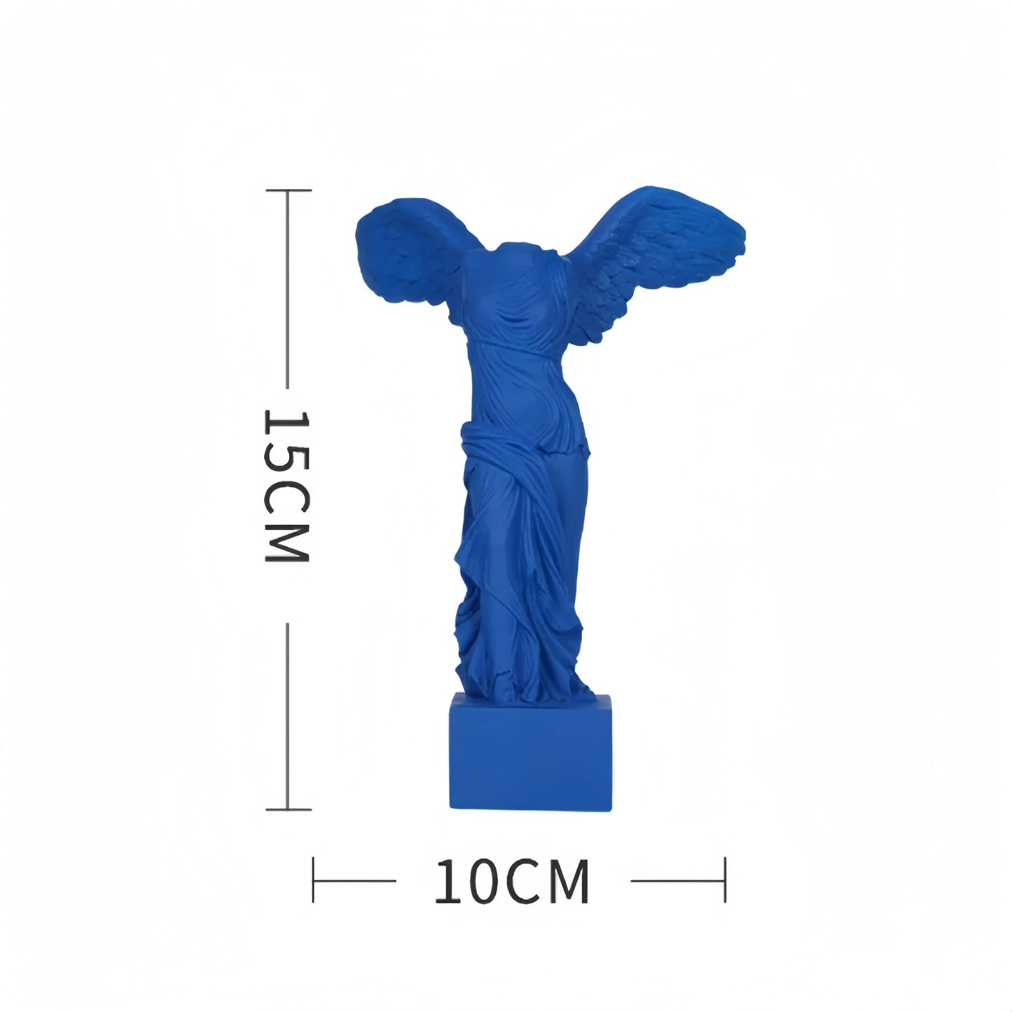 Greek Mythology Statue Goddess of Victory Victoria Figurines Winged Victory of Samothrace Resin Sculpture  Home Decor Ornament