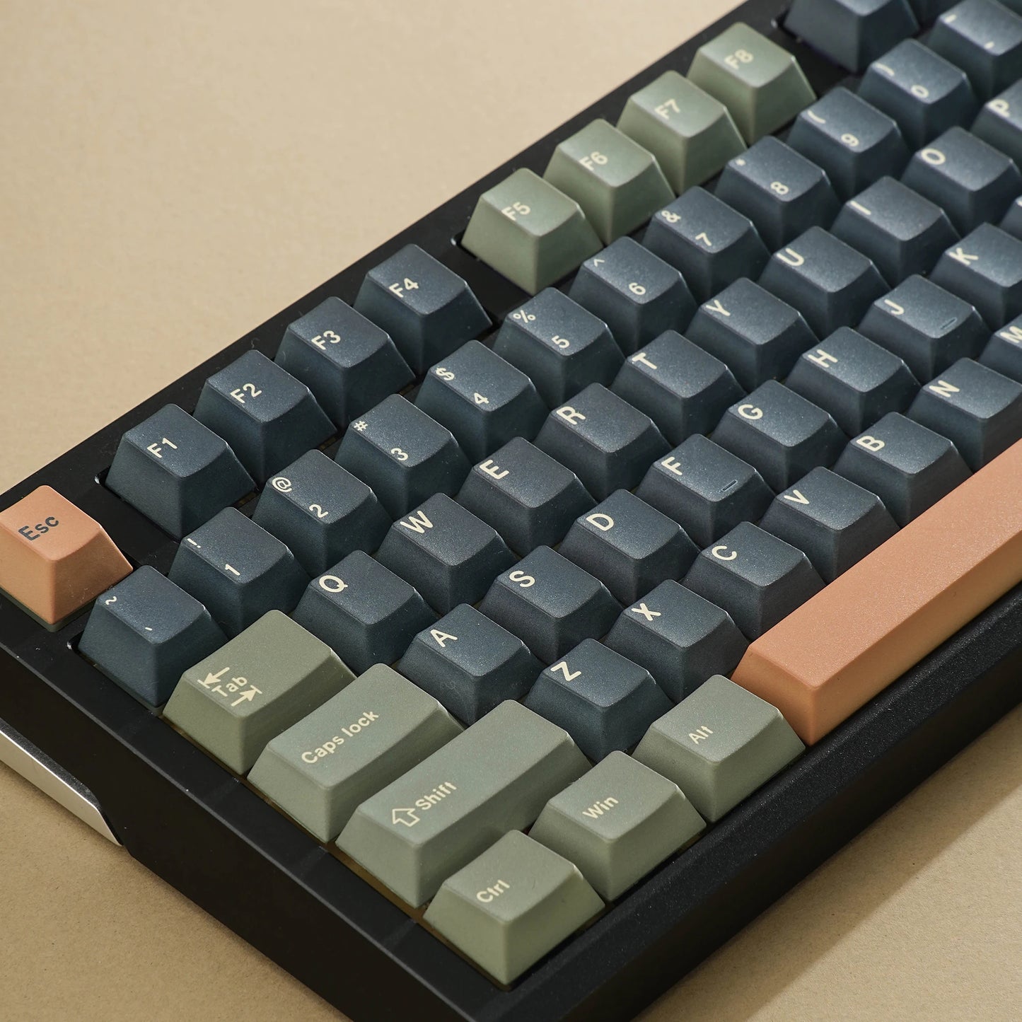 Golden Palm Dye Sub Mechanical Keyboard Keycaps Set 143 Keys German Korean Spanish Arabic French Russian ABNT-2 Big Collection