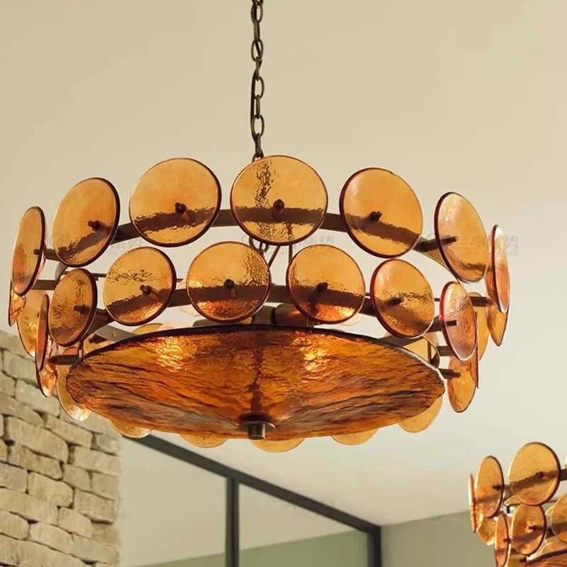 Luxury Glass Chandelier Lighting Lamps Living Rooms Pendant Lights Decorations for Home Decor Items Żyrandol Led Ceiling Lamp