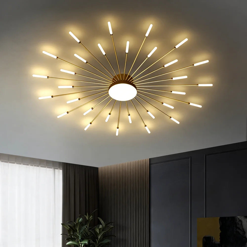 Minimalist Designer LED Ceiling Lamps Suspension Ceiling Lights for Living Room Bedroom Home Decor Indoor Lighting Decoration