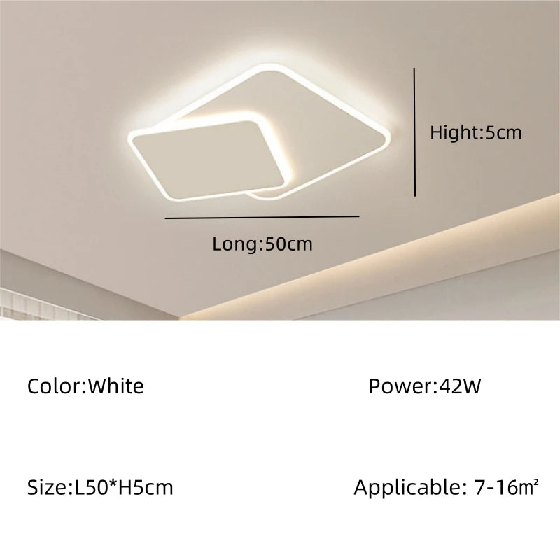 Modern LED Ceiling Lamp For Living Dining Bedroom Loft Children's Room Chandelier Kid's Light Indoor Home Decor Lighting Fixture