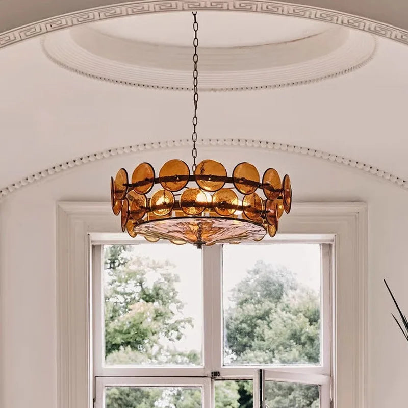 Luxury Glass Chandelier Lighting Lamps Living Rooms Pendant Lights Decorations for Home Decor Items Żyrandol Led Ceiling Lamp
