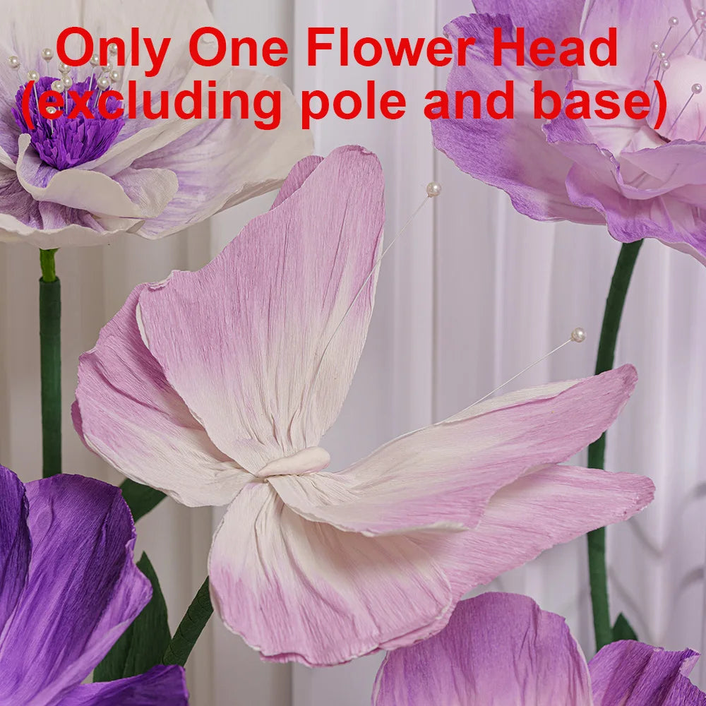 Wedding Decoration Artificial Flowers Butterfly Wedding Road Lead Flower Home Decor Mariage Window Dispaly Garden Decorations