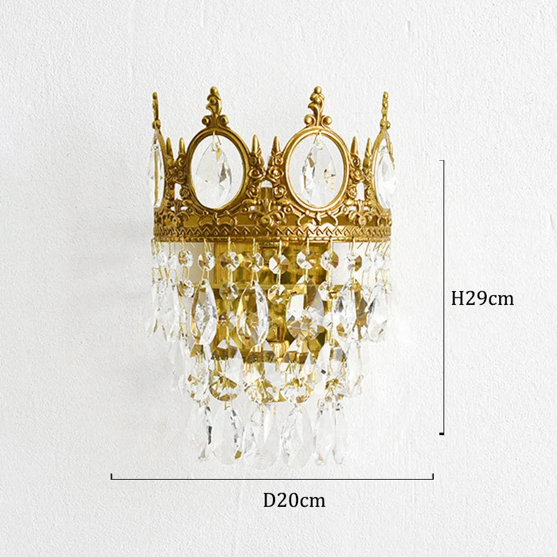 Luxury Crystal Crown Chandelier Home Decor Living Room Lights Led Ceiling Light Fixture Modern Hanging Chandelier Lighting Lamps