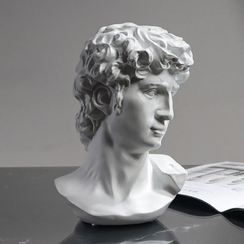 Greek Mythological Character Apollo Diana Statue Resin Classic David Sketches Plaster Home Decor Living Room Creative Ornament