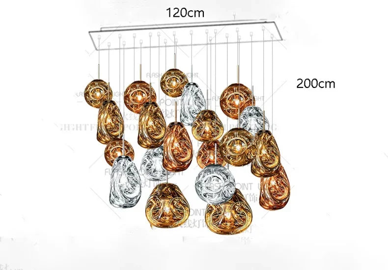 Modern home decor led lights pendant light lamps for living room Chandeliers for dining room hanging light indoor lighting