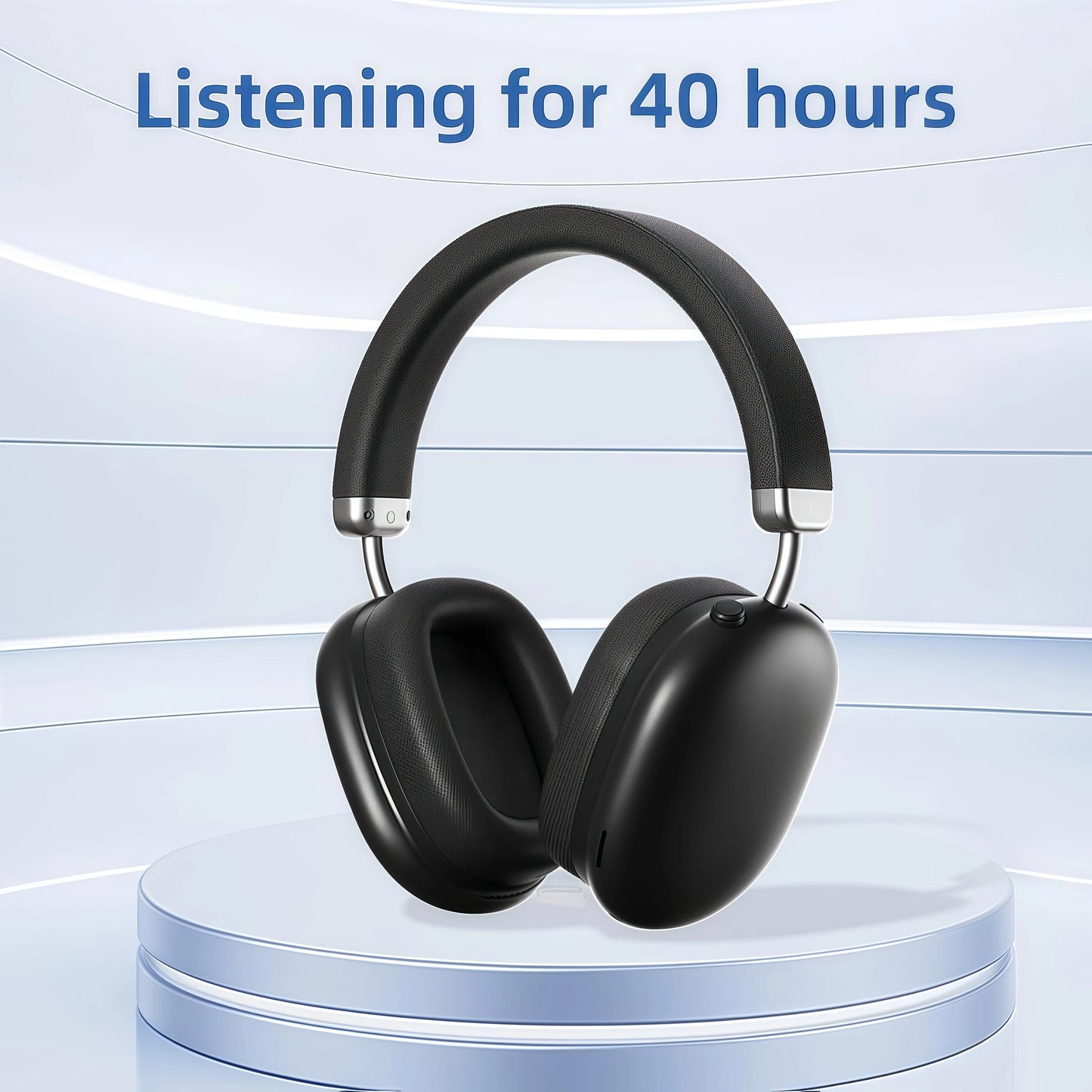 Fashion Bluetooth Headphones Wireless Over-Ear Headsets with Microphone Volume Control for Sports And Running Headset Game