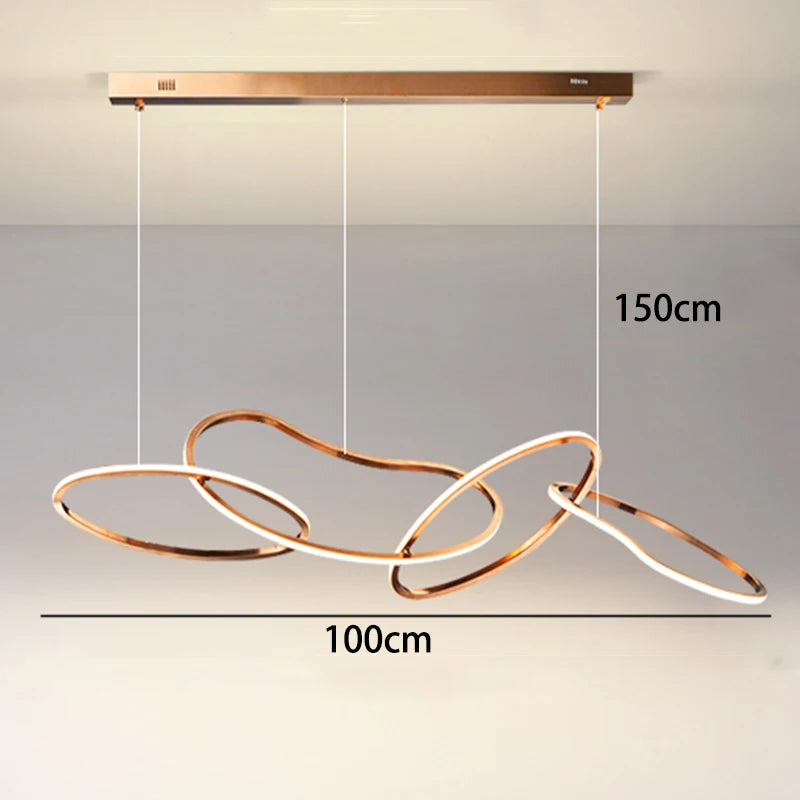Modern home decor led lights pendant light lamps for living room Chandeliers for dining room hanging light indoor lighting