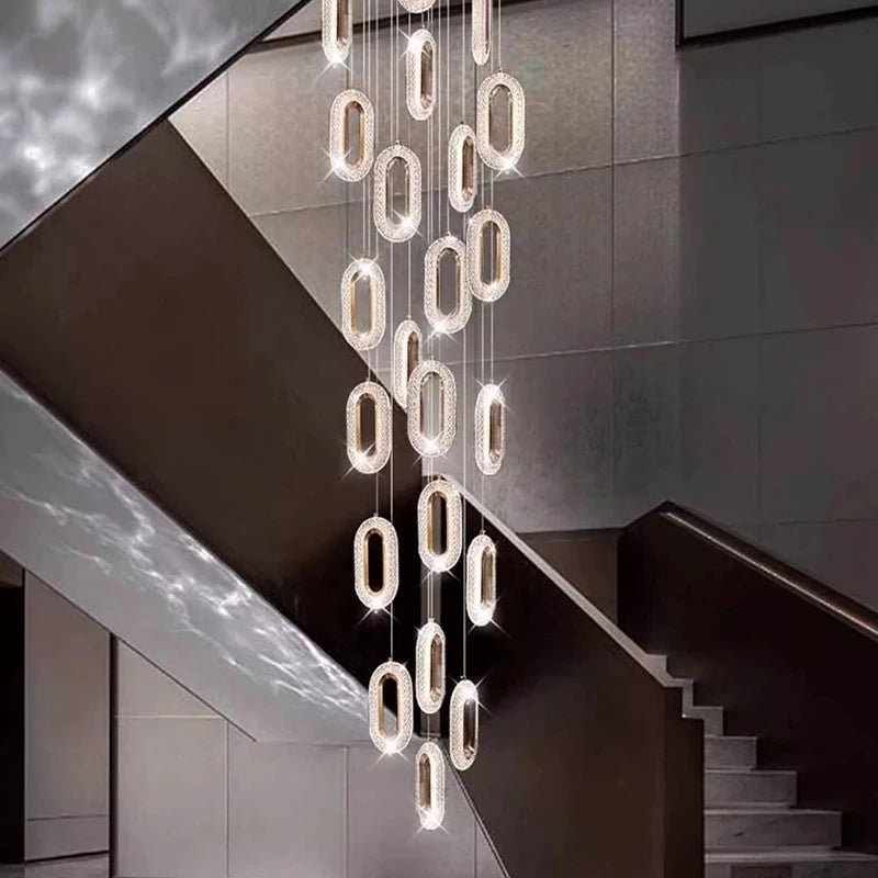 Modern home decor ring led lights pendant light lamps for living room Chandeliers for dining room hanging light indoor lighting