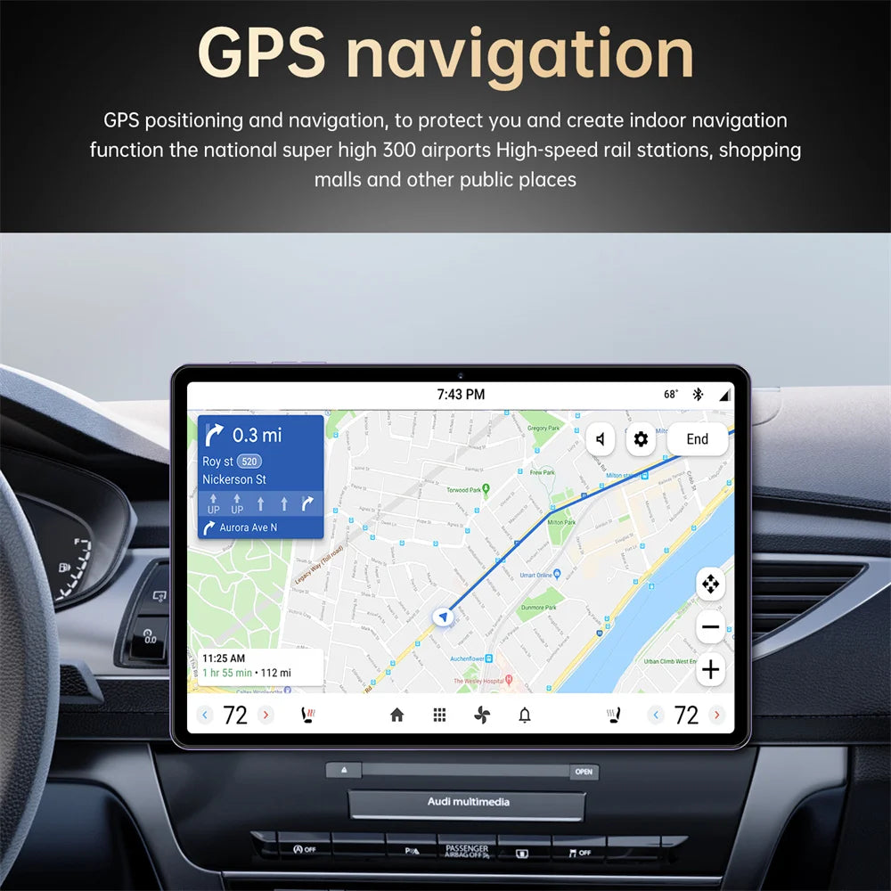 Pad 25 Pro Tablets 22GB+2TB Original 10.1" Android 15 High-end 5G Dual SIM Tablet PC WiFi GPS Kids Children's Global Version Tab