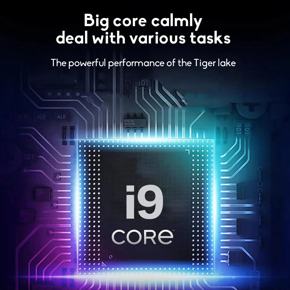 NEW Core i9-10980HK laptop 16GB RAM 1/2TB SSD Portable laptops 14.1-inch Windows 11 Por Notebook computer Office Gaming