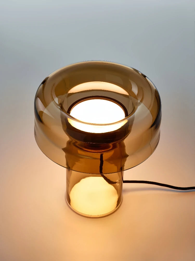 Modern Minimalist Glass Table Lamp Nordic Designer Creative LED Floor Lamp for Bedroom Living Room Study Home Decor Lighting
