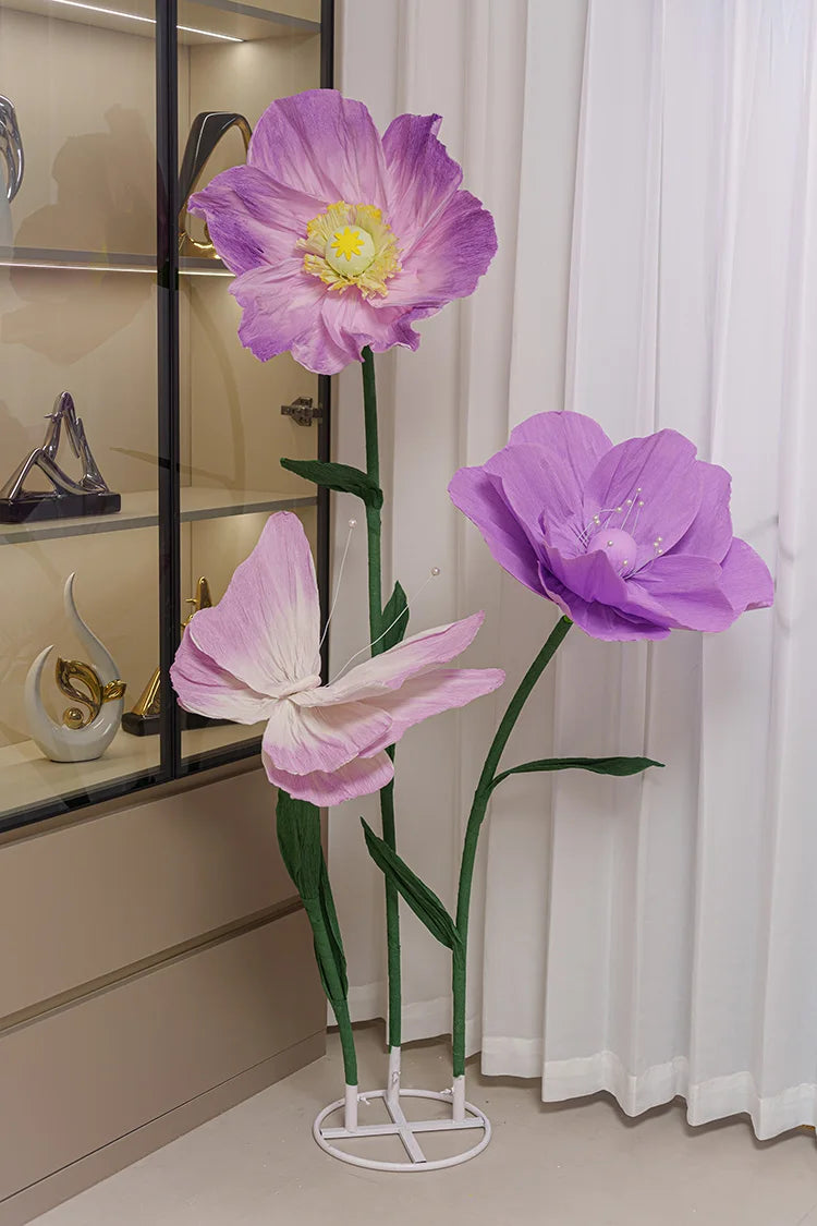 Wedding Decoration Artificial Flowers Butterfly Wedding Road Lead Flower Home Decor Mariage Window Dispaly Garden Decorations