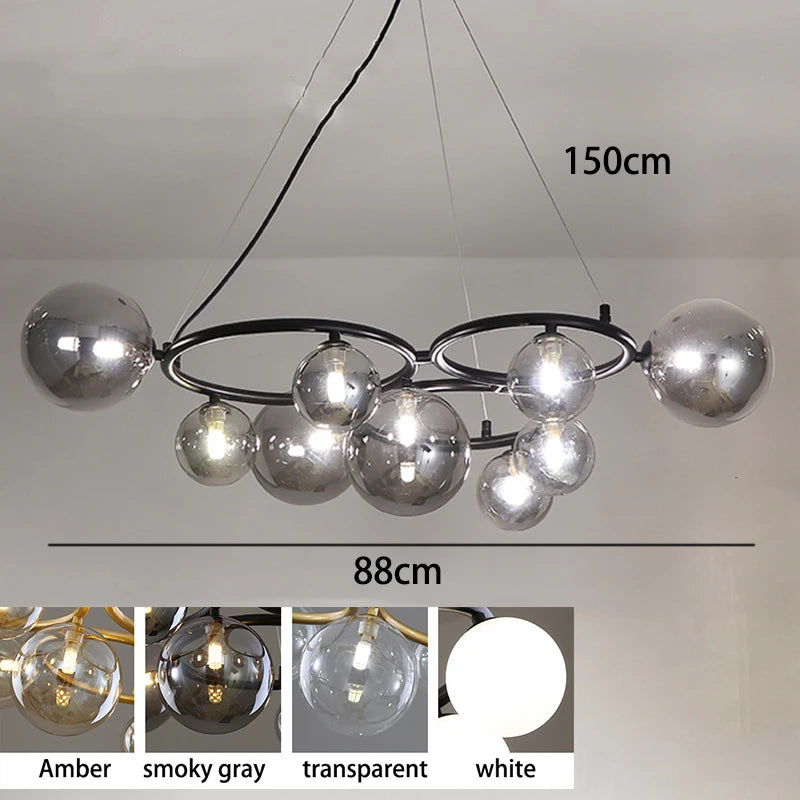 Modern home decor led lights pendant light lamps for living room Chandeliers for dining room hanging light indoor lighting