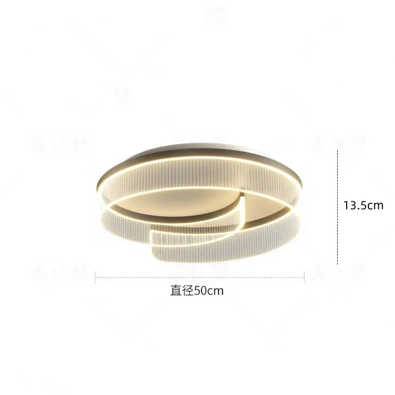 Modern Minimalist LED Ceiling Chandeliers Lamps Cream Eye Protection Pendant Lights Home Decor Bedroom Dinning Lighting Fixtures