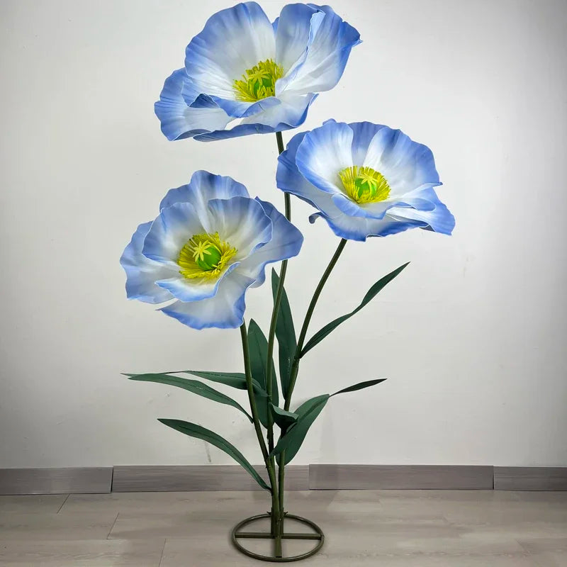 3PCS Large Paper Flowers Giant Artificial Flower Wedding Decoration Customized Artificial Flower Window Display Party Home Decor