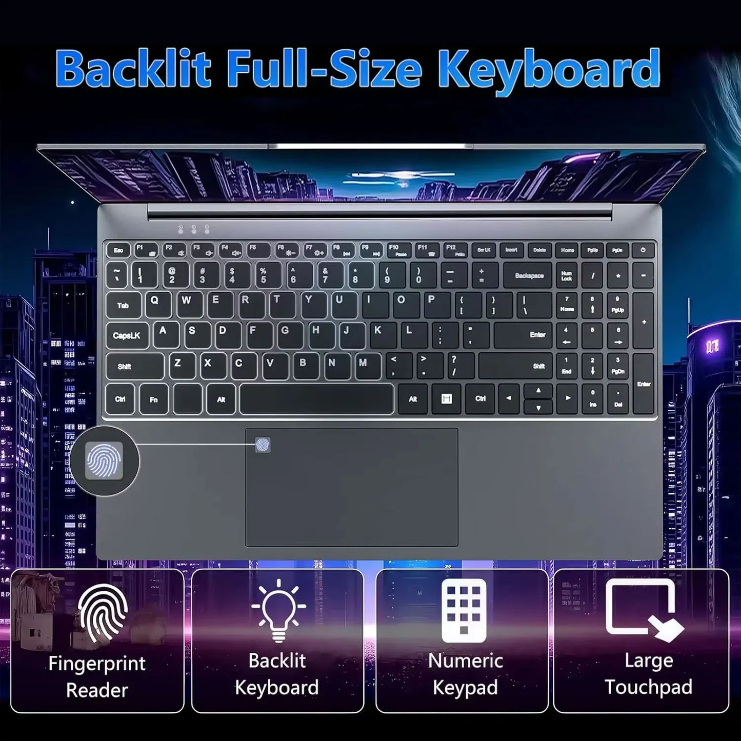 Core i9-10980 Gaming Office Laptop | 16GB RAM | 1TB 2TB SSD | 1080P FHD | Fingerprint Unlock | Excellent Cost Performance and Pe