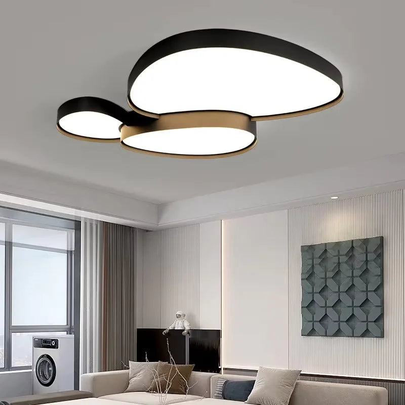 Modern Minimalist Creative LED Ceiling Chandelier Lamps Design Art Suspension Pendant Light Home Decor Items Living Room Bedroom