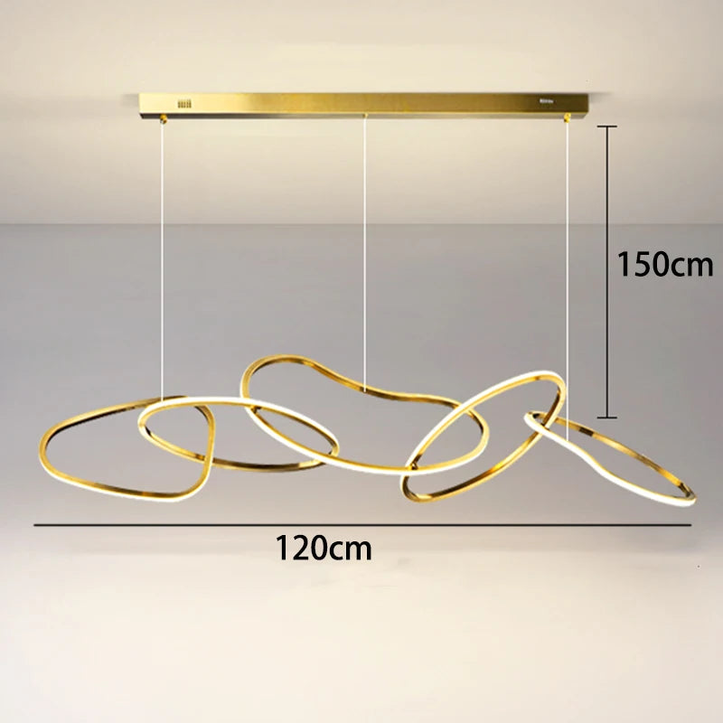 Modern home decor led lights pendant light lamps for living room Chandeliers for dining room hanging light indoor lighting