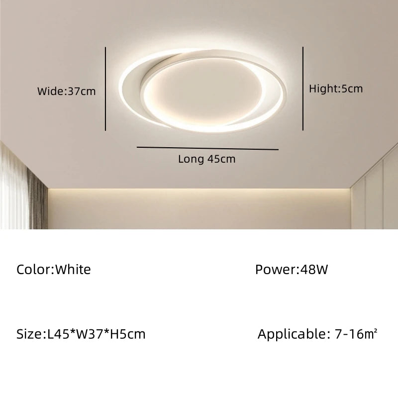 Modern LED Ceiling Lamp For Living Dining Bedroom Loft Children's Room Chandelier Kid's Light Indoor Home Decor Lighting Fixture