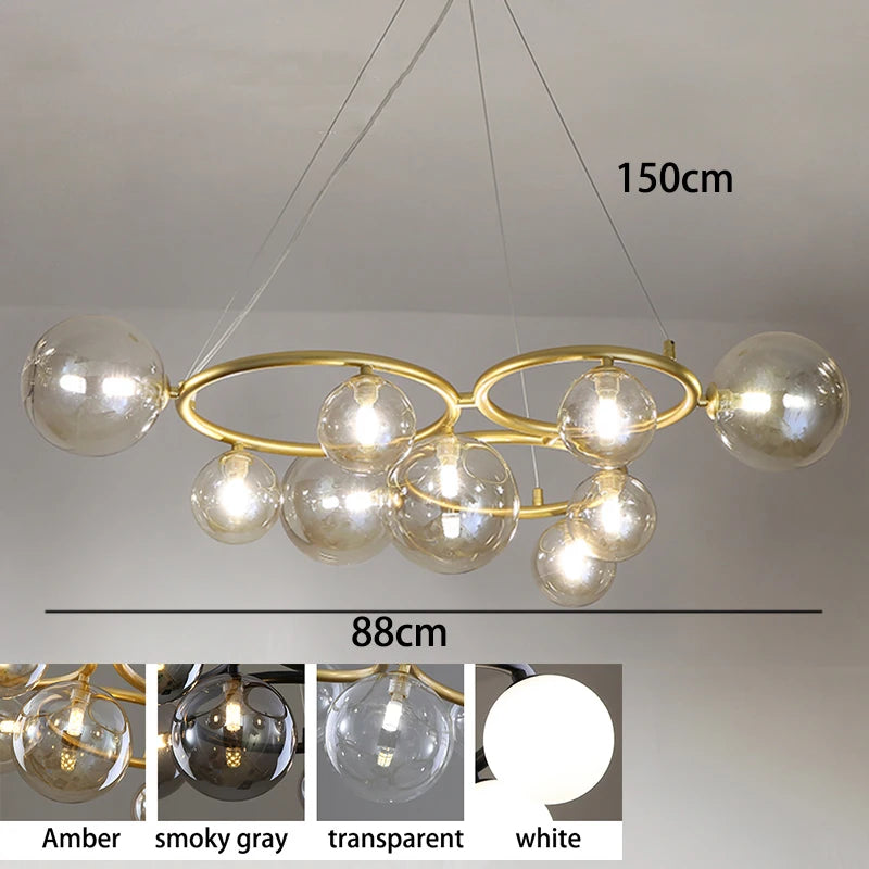 Modern home decor led lights pendant light lamps for living room Chandeliers for dining room hanging light indoor lighting
