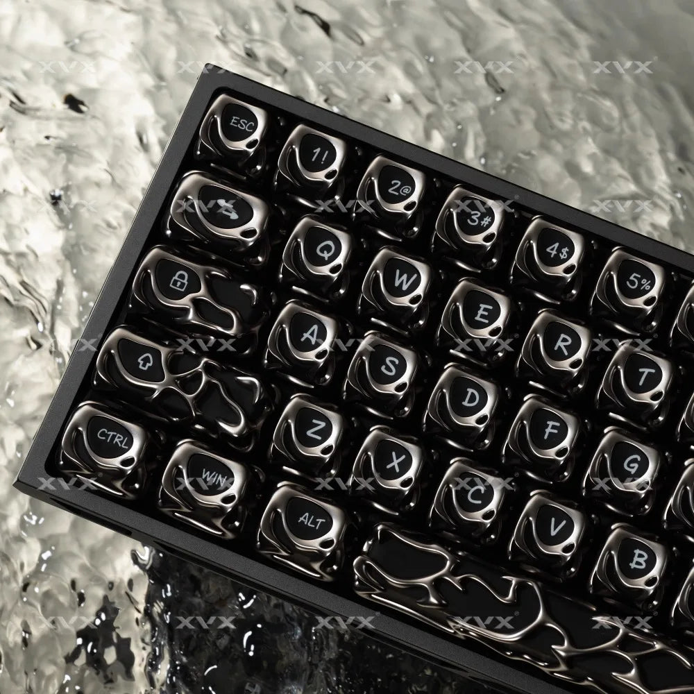 Venom Theme Keycap 120key PBT+PC Custom Translucent Keyboard Cap SOA Profile Gaming KeyCap for Mechanical Keyboard Accessories