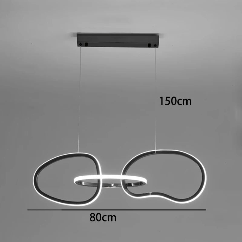 Modern home decor led lights pendant light lamps for living room Chandeliers for dining room hanging light indoor lighting