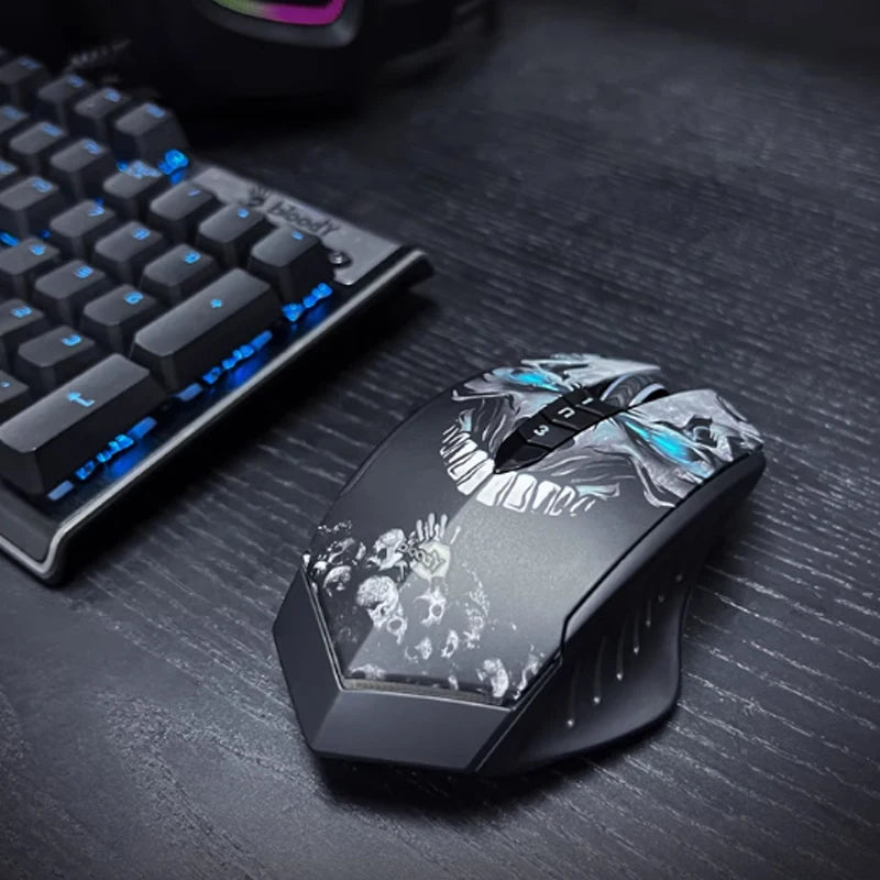 Bloody R80 Plus Wireless RGB Mouse BC3332-5 Sensor 60 Hours Long Battery Life Business Office E-sports Gaming Mouse Gifts