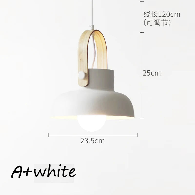 Modern Iron Macaron Pendant Lights Nordic loft Restaurant Bar Pendant Lamp Home Decor Kitchen Fixtures Hanging Lights Luminaires