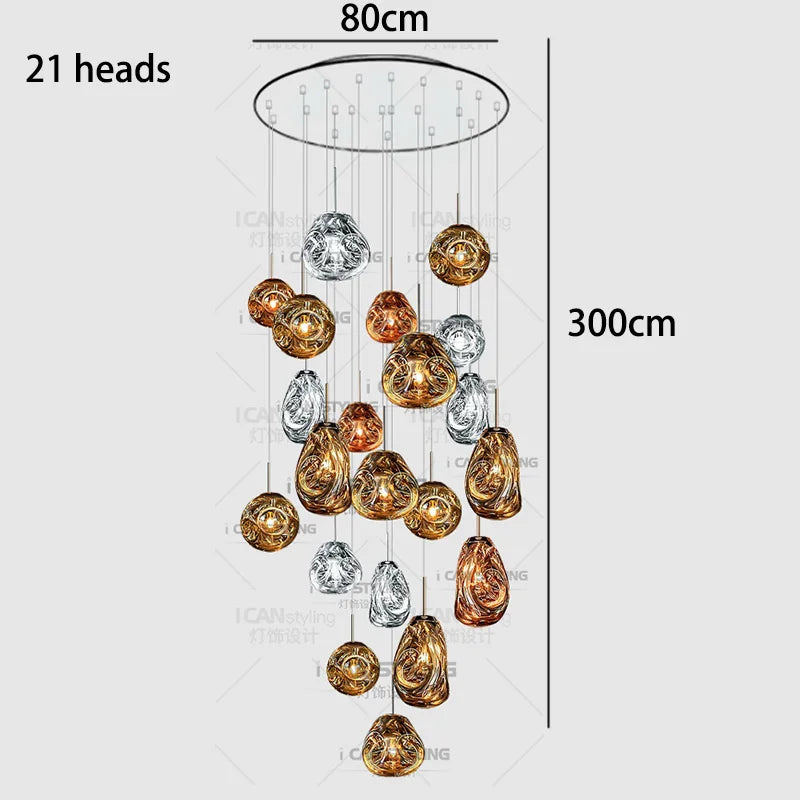 Modern home decor led lights pendant light lamps for living room Chandeliers for dining room hanging light indoor lighting