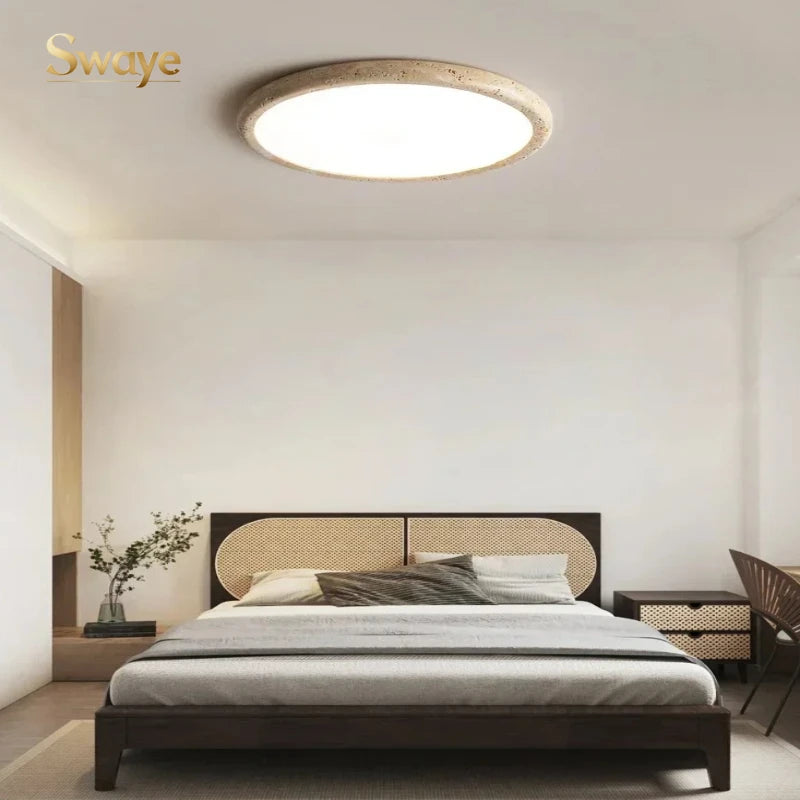 Modern Minimalist LED Ceiling Pendant Lamp Design Natural Stylish Chandelier Light Home Decor Living Dinning Room Bedroom Indoor