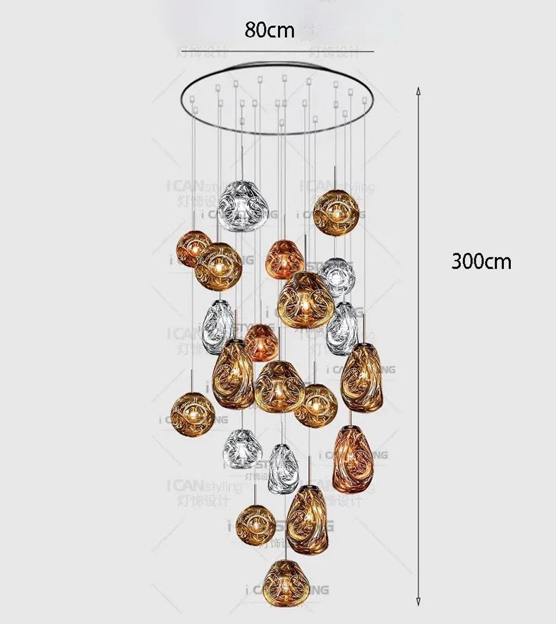 Modern home decor led lights pendant light lamps for living room Chandeliers for dining room hanging light indoor lighting