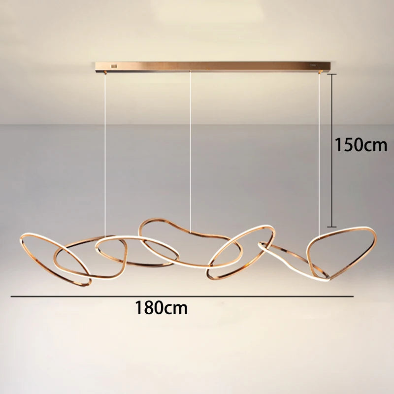 Modern home decor led lights pendant light lamps for living room Chandeliers for dining room hanging light indoor lighting