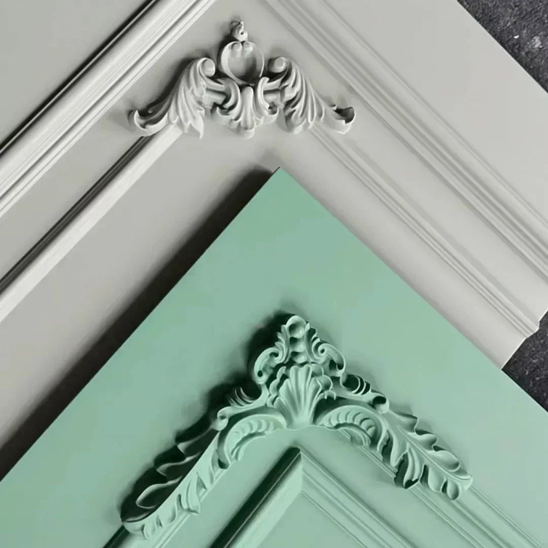 Wood Corner Joint Appliques Molding Home Decor Items Background Wall Decoration for Living Room Wooden Furniture Accessories