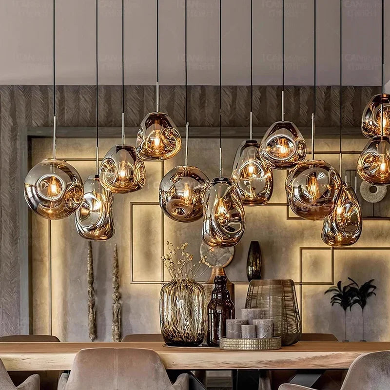 Modern home decor led lights pendant light lamps for living room Chandeliers for dining room hanging light indoor lighting