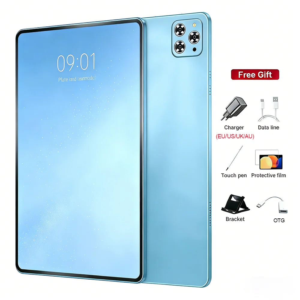 2026 Original 12inch IPad Air Pro 5G Tablet PC Snapdragon 8Gen3 Android 16 22GB 2TB 5G Dual SIM 20000mAh GPS WIFI Network Tablet