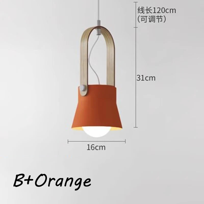 Modern Iron Macaron Pendant Lights Nordic loft Restaurant Bar Pendant Lamp Home Decor Kitchen Fixtures Hanging Lights Luminaires
