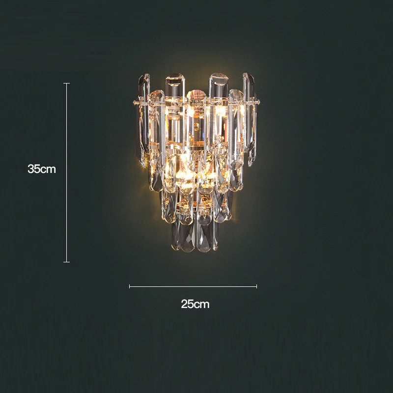 Crystal Ceiling Chandelier Modern Designer Home Decor Round Hanging Lamps for Living Room Golden / Chrome Stainless Steel Lustre