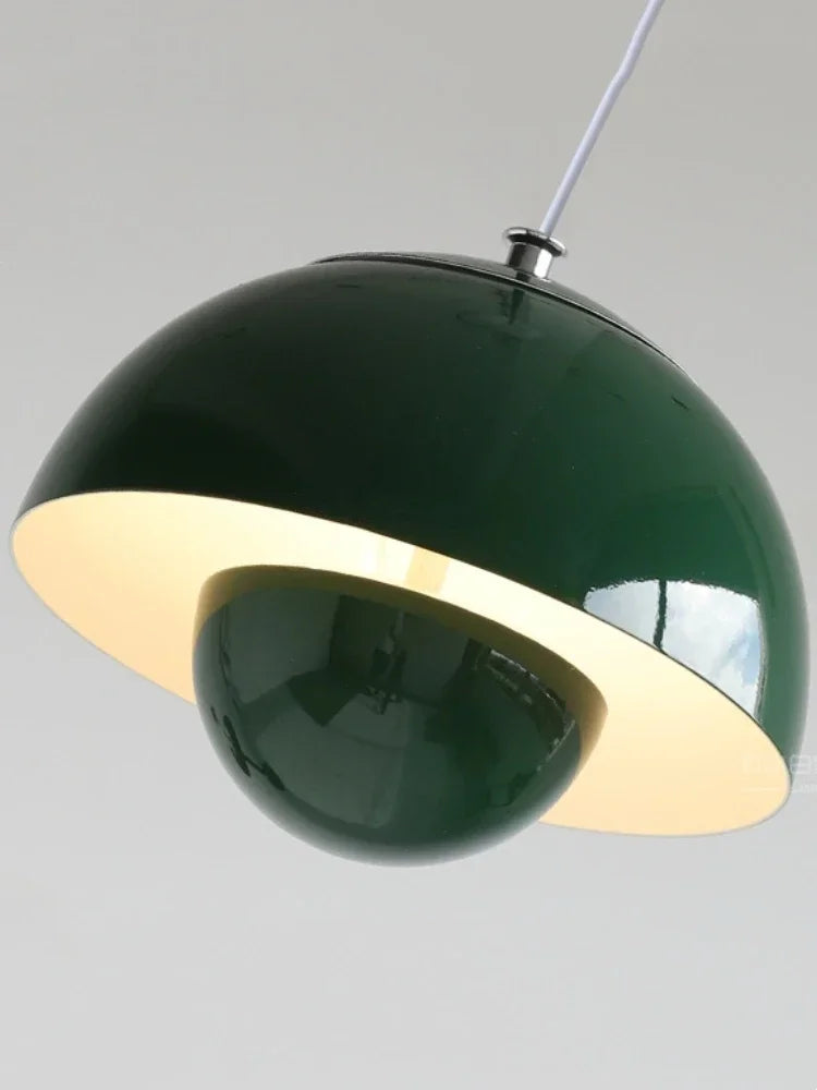Danish New Design Flower Bud Led Pendant Lamp Restaurant Dining Desk Children's Room Bedroom Bedside Chandelier Home Decor Light