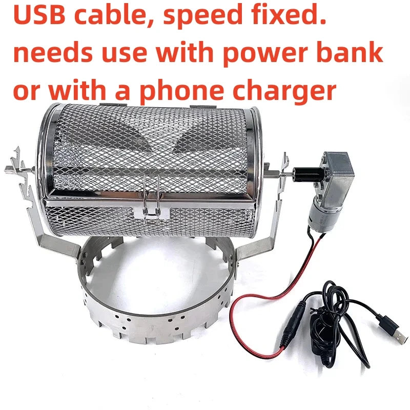 manual use or electric use stainless steel coffee bean nuts roaster baking machine