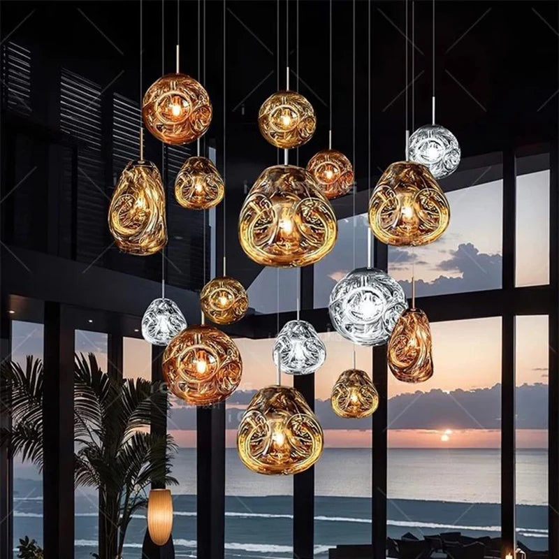 Modern home decor led lights pendant light lamps for living room Chandeliers for dining room hanging light indoor lighting