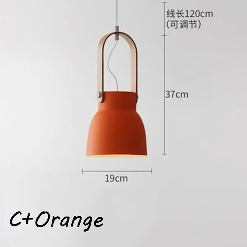 Modern Iron Macaron Pendant Lights Nordic loft Restaurant Bar Pendant Lamp Home Decor Kitchen Fixtures Hanging Lights Luminaires