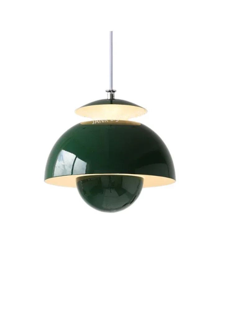 Danish New Design Flower Bud Led Pendant Lamp Restaurant Dining Desk Children's Room Bedroom Bedside Chandelier Home Decor Light