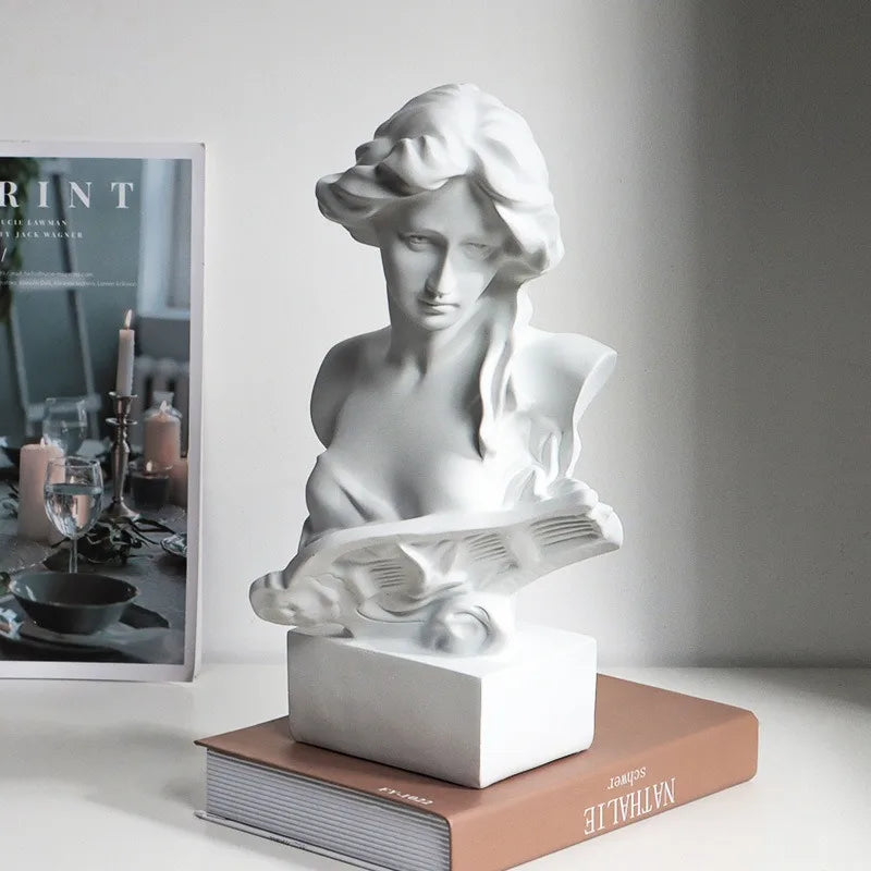 Greek Mythological Character Apollo Diana Statue Resin Classic David Sketches Plaster Home Decor Living Room Creative Ornament